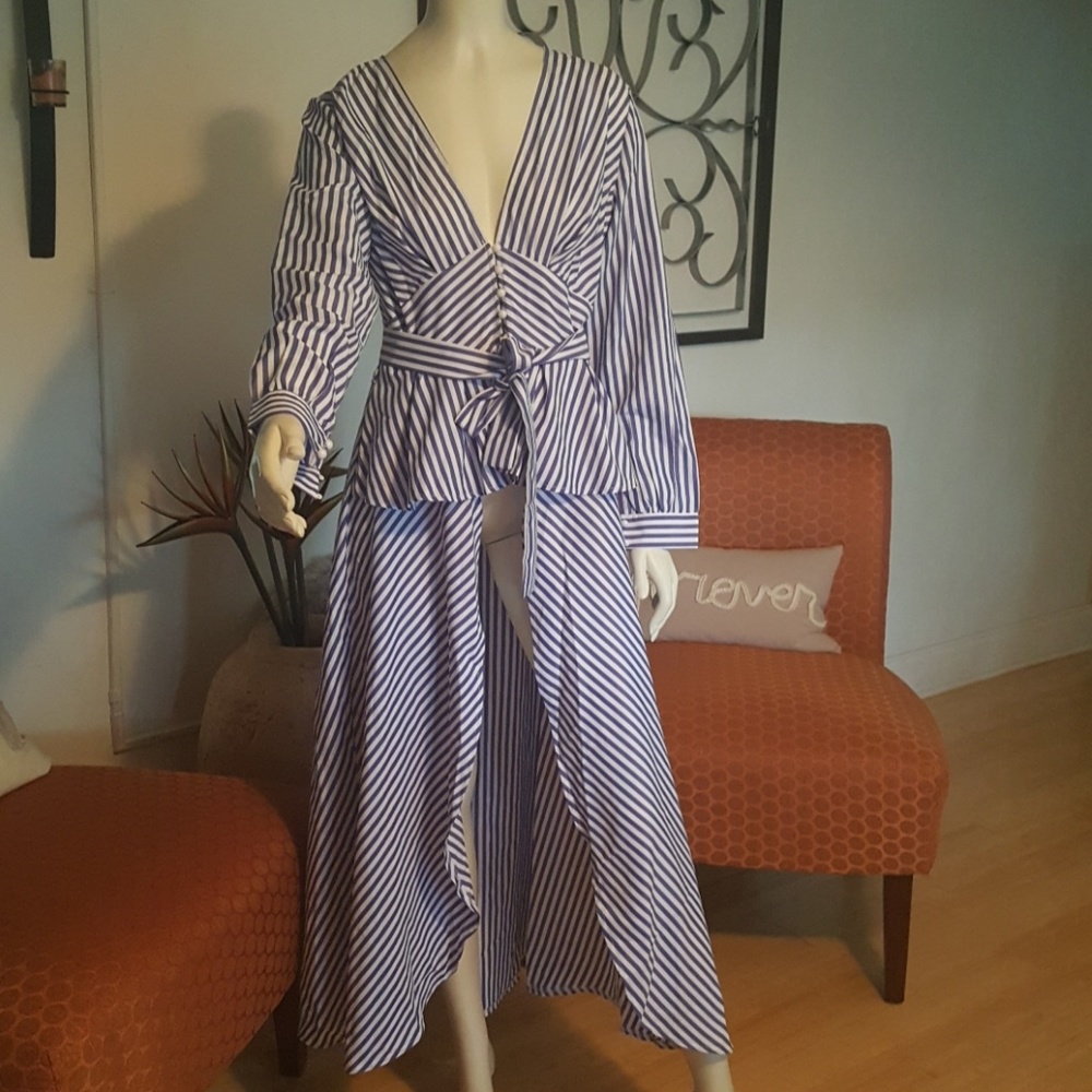 Drape blouse